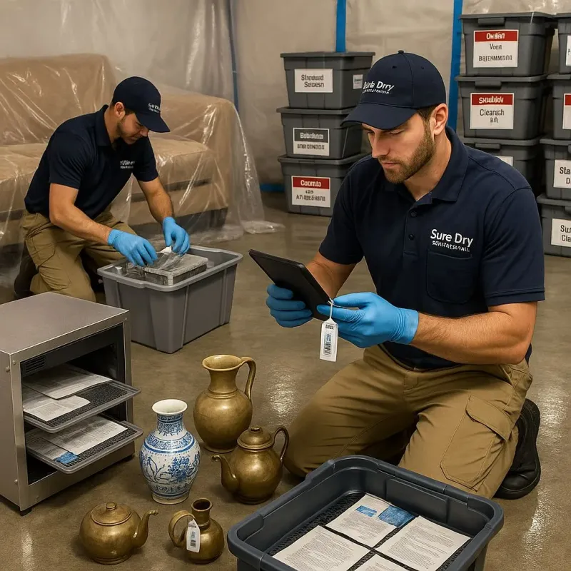 Content Protection and Restoration process in La Mirada, CA