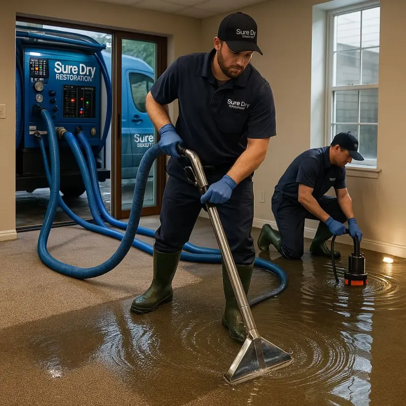 Water Extraction and Removal process in La Mirada, CA